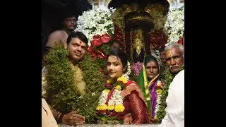 PANDHARPUR LIVE मुख्यमंत्री देवेंद्र फडणवीस यांनी सपत्नीक केली श्रीविठ्ठल-रखुमाईची महापुजा