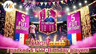 EA FC 25 - OMG I packed 5 FUT Birthday players 😍😍😍