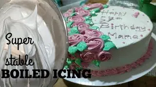 BOILED ICING RECIPE (super stabilized icing)