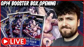 OP14 BOOSTER BOX OPENING! *LIVE*