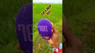 JBL clip 5 drop test