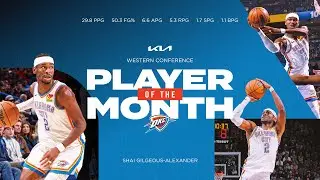 SGA Named Western Conference Player of the Month for October and November | OKC Thunder