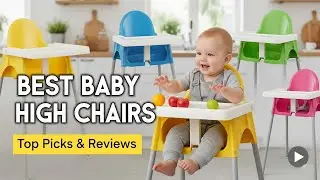TOP 5 Best Baby High Chairs 2026 | Adjustable baby high chairs