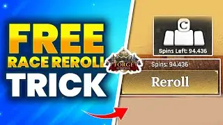 How To REROLL RACE FOR FREE in The Forge! (Get FREE Race Rerolls in 2026)