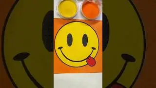 viral emoji sand painting #shorts, #viralshort