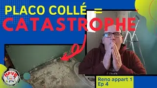 je colle le placo et c'est la cata ep 4 😱