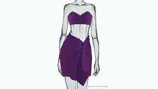 VERY PERI- Digital Fashion Illustration