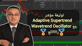 توليفة مؤشر  Adaptive Supertrend  مع Wavetrend Oscillator...رااائع