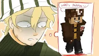 Philza Looking For Revivedbur (Dream Smp Animatic)