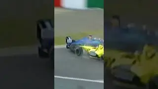 R&auml;ikk&ouml;nen and Alesi collide at Suzuka!! #formula1 #f1 #racing