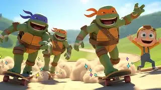 Teenage Mutant Ninja Turtles Had a Pizza | Nursery Rhymes for Kids & Baby Songs