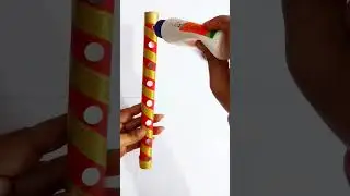 paper flute making.. #paperflute #youtubeshorts #shortsfeed #shortvideo #shorts #krishna #papercraft