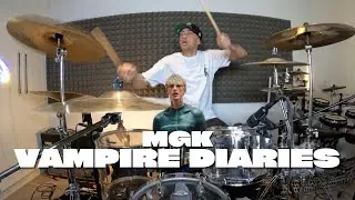mgk - vampire diaries (DRUM COVER)