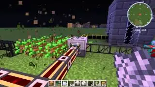 FTB Tutorial: Automatic Sustainable Tree Farm MJ Power Plan Minefactory Reloaded