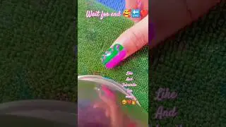 💅Easy Nail Art Design Tutorial For Beginners | No Stamp Simple To Do At Home Unique Pattern #shorts