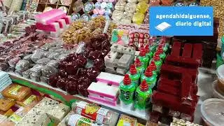 Dulces típicos mexicanos para todos los gustos en la Feria de Los Angelitos en Tulancingo