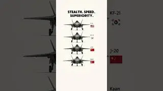 F-35 vs J-20 vs KF-21 vs KAAN: The 5th Gen Face-Off