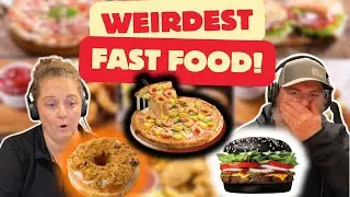 Weirdest Fast Food Items From Foreign Countries Americans React