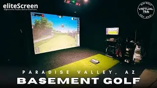 Basement Golf Simulator Installation | Paradise Valley, AZ