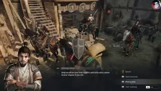 Teach me how, with Toxic! Migration and camp stuff. Conquerors Blade.