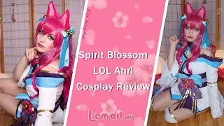 Spirit Blossom Ahri Cosplay Review by shiroychigo