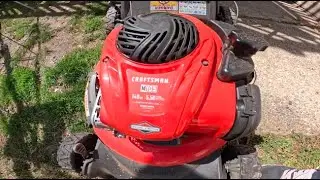 Craftsman M105 Lawn Mower | Spring 2024 Test/Startup