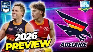 Предварительный обзор клуба &laquo;Аделаида Кроуз&raquo; | AFL Fantasy 2026