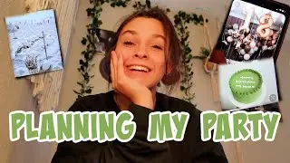 PLANNING MY 17TH BIRTHDAY PARTY! EVENT PLANNING! EMMA AND ELLIE