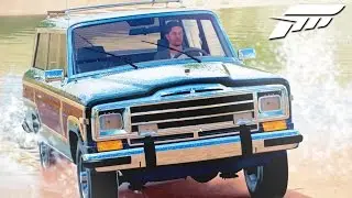 Forza Horizon 3 - Cruising in a 1991 Jeep Grand Wagoneer