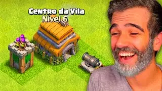 CHEGUEI NO CV6 DE NOVO DEPOIS DE 10 ANOS!! CLASH OF CLANS