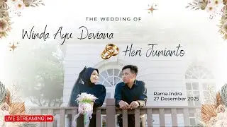 Live Stream : RESEPSI PERNIKAHAN ANANDA WINDA AYU D & HERI JULIANTO RAMA INDRA - JOGJA MEDIA
