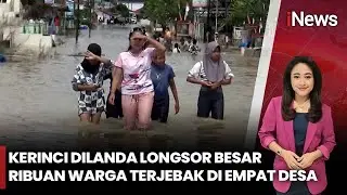 Banjir Besar Rendam 3 Kecamatan di Kerinci, Ratusan Rumah Terendam | iNews Room 28/11