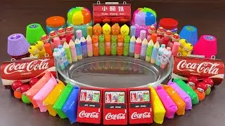 COCA COLA SLIME ! Mixing Random into STORE BOUGHT SLIME ! Satisfying Slime Videos #1424