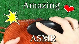 ASMR - unusual clicking sounds from a comb 🎧 - Tickling and chirring sounds ❤️ - tingly asmr videos