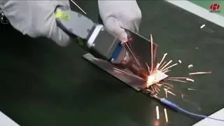 Hgtech 1000W 1500W Raycus Fiber Handheld Laser Welding Machine