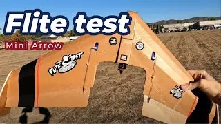Flite Test Mini Arrow Is this the perfect first wing or what?