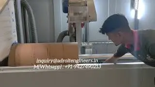 Paper Drum Cutting Machine #paperspool #paperdrum #papercore #papertubemachine
