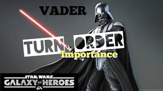 SWGOH - DARTH VADER turn order. Geo Rewards look.