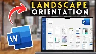 How to Print in Landscape Orientation in Microsoft Word (Quick Layout Change) | MS Word Tutorial