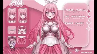 Pinkieee MiiaTzu Live2D Rigging Showcase💕