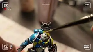 Using Folkart  acrylic paint to Paint Warhammer
