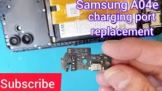 Samsung Galaxy A04e charging port replacement/USB cable ways