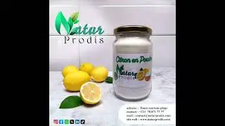 citron en poudre &agrave; 3000f acheter au 78 871 77 77 ou au www.naturprodis.com.#natural #fyp