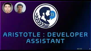 Aristotle: The Developer Assistant | NUS | Norbert Oliver | Sharvesh Subhash