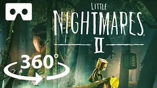 360&deg; VR: Dive into Darkness with Little Nightmares 2 - Confronting The Hunter!