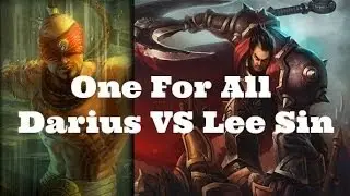 One For All | Darius vs Lee Sin - Full Game Commentary