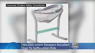 166K Infant Sleepers Recalled Due To Suffocation Risk