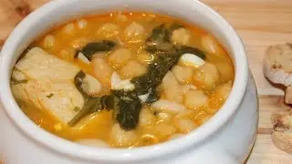 Potaje de Garbanzos, Judías y Bacalao
