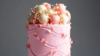 Butterfly Wave Cake Design Tutorial