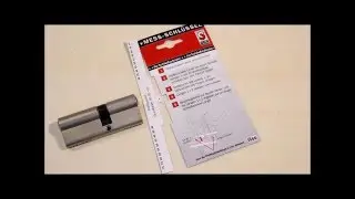Schließzylinder ausmessen - der Messschlüssel